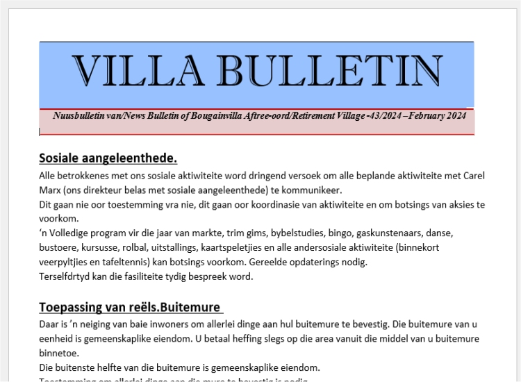 Bulletin nr 43