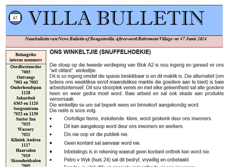 Bulletin nr 47