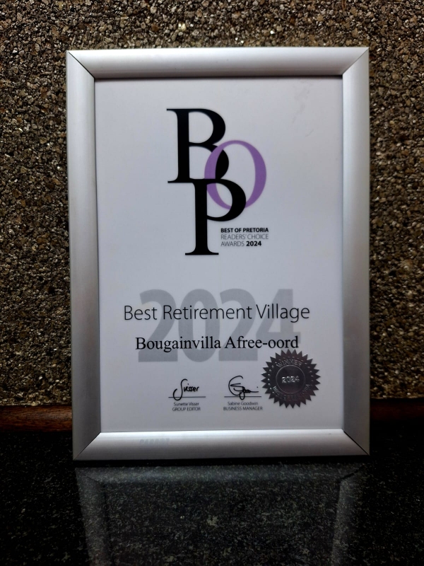 Bougainvilla Aftreeoord-Best of Pretoria2024 Bougainvilla Aftreeoord-Best of Pretoria2024
